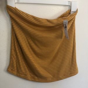 American Eagle crop tube top
